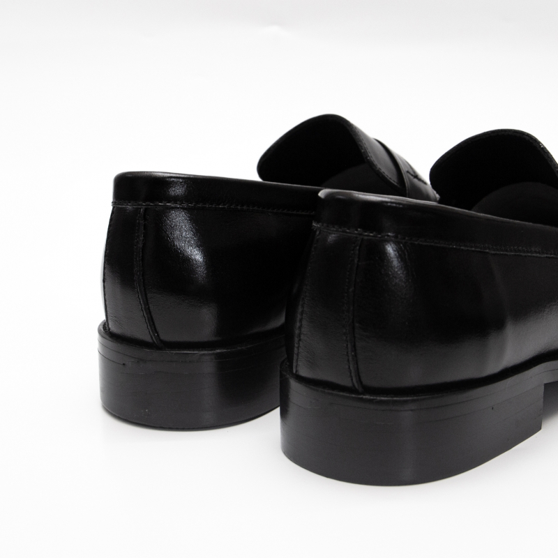 Giày lười công sở mẫu 633 - Màu đen F63340 - S2023