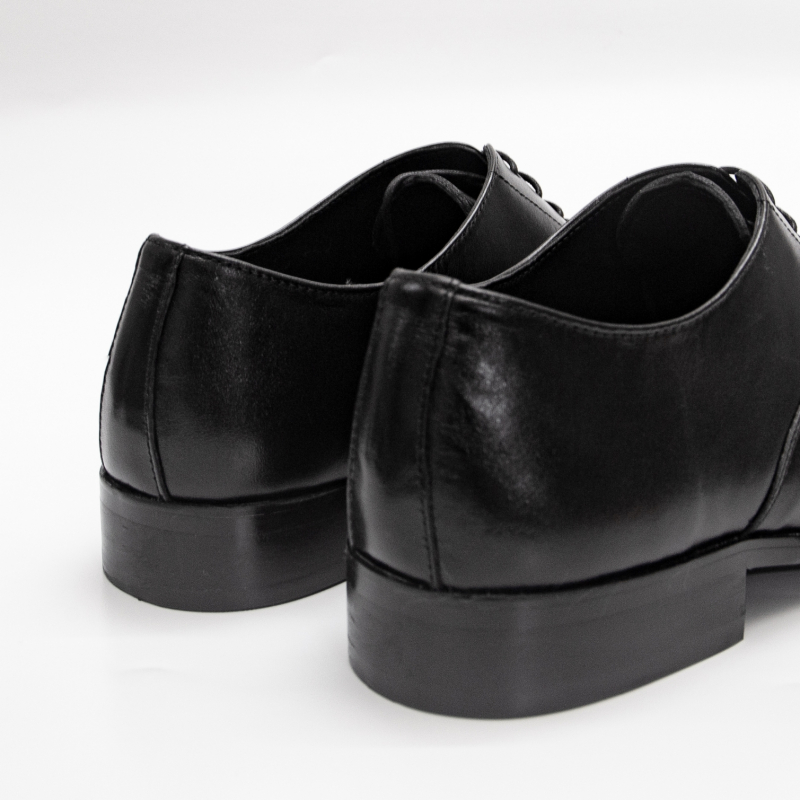 Giày da nam Oxford Captoe - Màu đen F63540