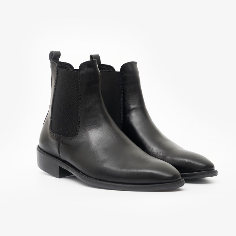 [S2024] Giày Chelsea boot nam màu đen