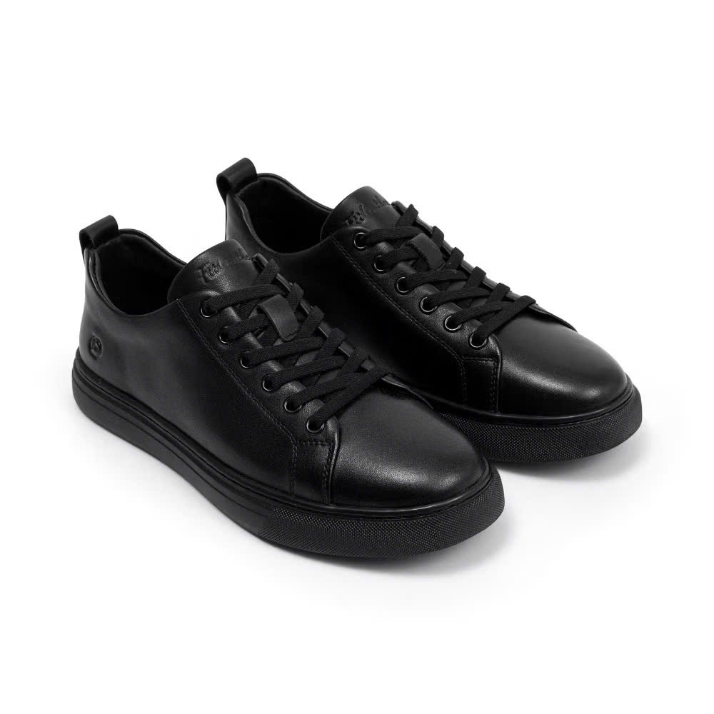 Giày da nam thể thao converse sneaker màu đen _ f90640